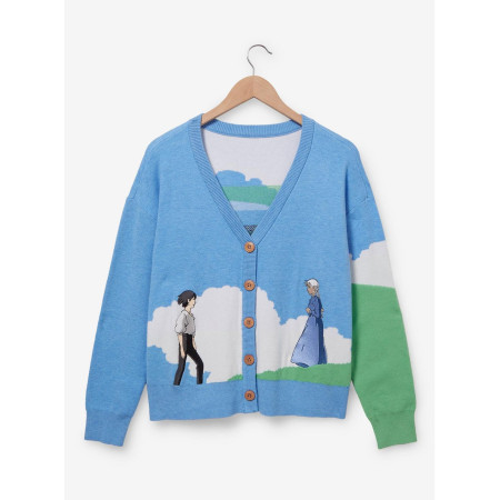 Studio Ghibli Howl's Moving Castle Sophie & Howl Women's Cardigan 30856472_hi?$productMainDesktop$&fmt=auto