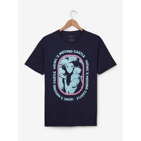 Studio Ghibli Howl's Moving Castle Tonal Howl & Sophie Frame Portrait T-Shirt 32385054_hi?$productMainDesktop$&fmt=auto