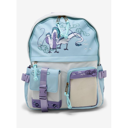 Studio Ghibli Haku Dragon Multi-Pocket Backpack 32115295_hi?$productMainDesktop$&fmt=auto