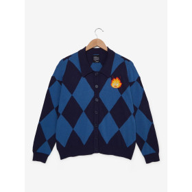 Studio Ghibli Howl's Moving Castle Calcifer Collared Women's Cardigan 32050149_hi?$productMainDesktop$&fmt=auto