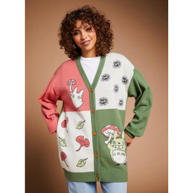 Studio Ghibli My Neighbor Totoro Panel Women's Cardigan 19690292_hi?$productMainDesktop$&fmt=auto