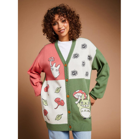 Studio Ghibli My Neighbor Totoro Panel Women's Cardigan 19690292_hi?$productMainDesktop$&fmt=auto