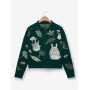 Studio Ghibli My Neighbor Totoro Allover Print Zippered Women's Sweater 20711943_hi?$productMainDesktop$&fmt=auto