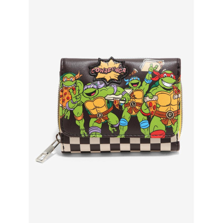 Teenage Mutant Ninja Turtles Pizza Checkered Mini Flap Wallet32296798_hi?$productMainDesktop$&fmt=auto