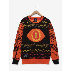 The Lord of the Rings Eye of Sauron Patterned Holiday Sweater 32332105_hi?$productMainDesktop$&fmt=auto