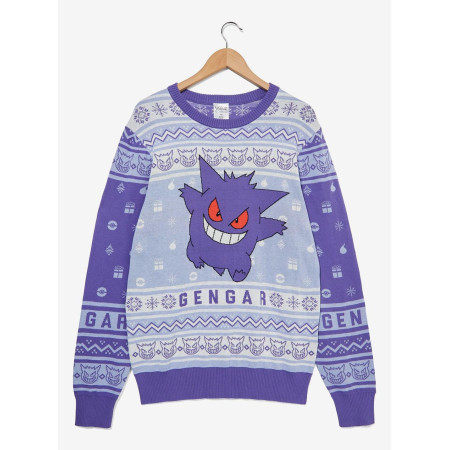 Pokémon Gengar Purple Holiday Sweater 32580451_hi?$productMainDesktop$&fmt=auto