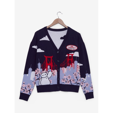 Disney Big Hero 6 Baymax San Fransokyo Scenic Women's Cardigan 32656460_hi?$productMainDesktop$&fmt=auto