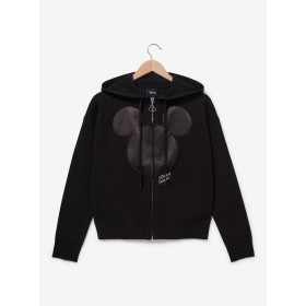 Disney Mickey Mouse Ears Women's Knit Zip Sweatshirt à capuche  - Précommande Décembre 202431780122_hi?$productMainDesktop$&fmt=