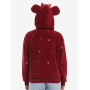 Her Universe Disney Minnie Mouse Peppermint Sherpa Sweatshirt à capuche Her Universe Exclusive - Précommande Décembre 2024324964