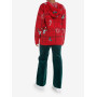 Her Universe Disney Mickey Mouse Holiday Red Plaid Hooded Cardigan - Précommande Décembre 202420799986_av2?$productMainDesktop$&