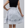 Her Universe Disney Steamboat Willie Icons Stripe Retro Skirt Her Universe Exclusive - Précommande Décembre 202432195073_av2?$pr