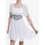 Her Universe Star Wars Princess Leia Puff Sleeve Dress Her Universe Exclusive - Précommande Décembre 202431463060_hi?$productMai