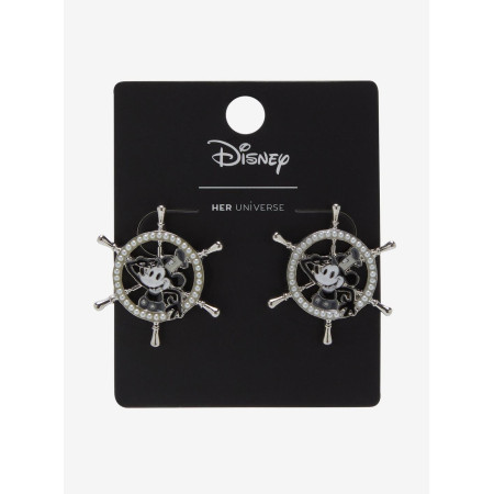 Her Universe Disney Steamboat Willie Nautical Earrings Her Universe Exclusive - Précommande Décembre 202432813173_hi?$productMai