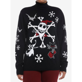 Her Universe l'étrange noël de Mr Jack Jack Snowflake Knit Turtleneck Pull Her Universe Exclusive - Précommande Décembre 2024208