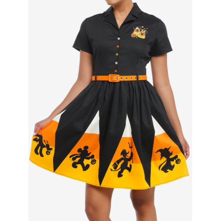 Her Universe Disney Halloween Candy Corn Retro Dress Her Universe Exclusive - Précommande Décembre 202431850868_hi?$productMainD