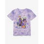 Disney Snow White and the Seven Dwarfs Snow White & Evil Queen Tie Dye Ado T-Shirt - Précommande Décembre 202431617678_hi?$produ