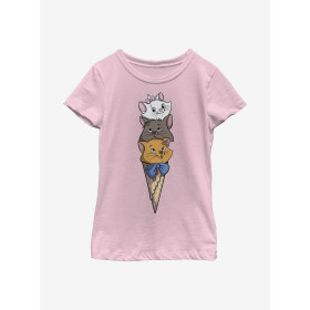 Disney The Aristocats Kitten Ice Cream Stack Ado Girls T-Shirt - Précommande Décembre 202414461801_hi?$productMainDesktop$&fmt=a