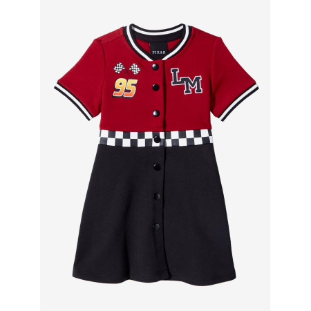 Disney Pixar Cars Lightning McQueen Enfant en bas âge Button Dress  - Précommande Décembre 202432762668_hi?$productMainDesktop$&