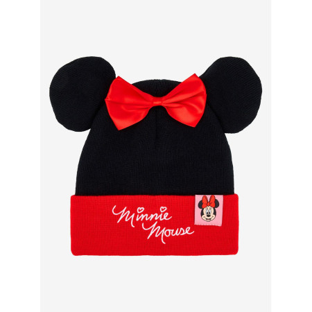 Disney Minnie Mouse Red Bow Pom Pom Ears Ado Beanie  - Précommande Décembre 202432762802_hi?$productMainDesktop$&fmt=auto