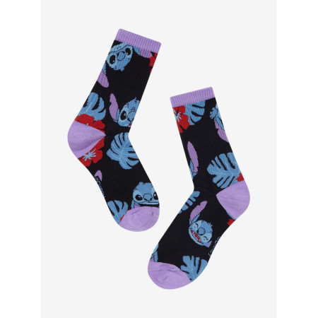 Disney Lilo & Stitch Palm Frond Allover Print Crew chaussettes  - Précommande Décembre 202431774417_hi?$productMainDesktop$&fmt=