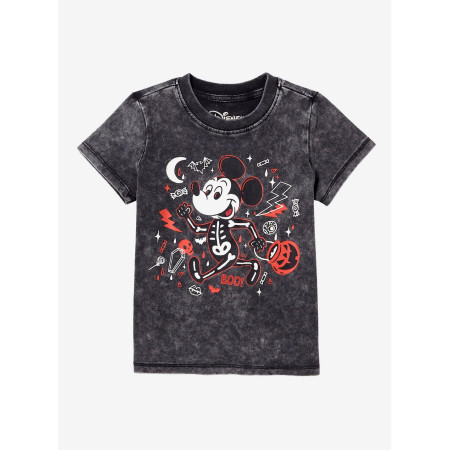 Disney Mickey Mouse Skeleton Glow-in-the-Dark Enfant en bas âge T-Shirt  - Préco Décembre 202431781490_hi?$productMainDesktop$&f