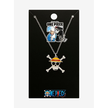 One Piece Straw Hat Crew Jolly Roger Rhinestone Necklace  - Préco Décembre 202432251897_hi?$productMainDesktop$&fmt=auto