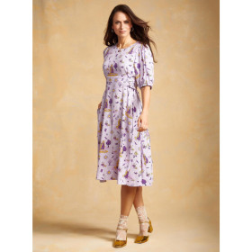 Disney Tangled Rapunzel Puff Sleeve Midi Dress  - Préco Décembre 202431779304_hi?$productMainDesktop$&fmt=auto