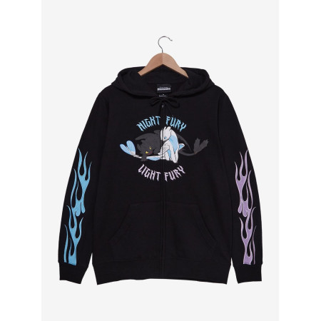 DreamWorks How to Train Your Dragon Toothless & Light Fury Zip Sweatshirt à capuche  - Préco Juin 202533063956_hi?$productMainDe