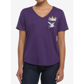 Her Universe Disney Hercules brodé Ribbed V-Neck Top - Préco Décembre 202419689005_hi?$productMainDesktop$&fmt=auto