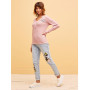 Her Universe Disney Mickey Mouse & Minnie Mouse Waffle Knit Long-Sleeve Top - Préco Décembre 202419858336_av1?$productMainDeskto