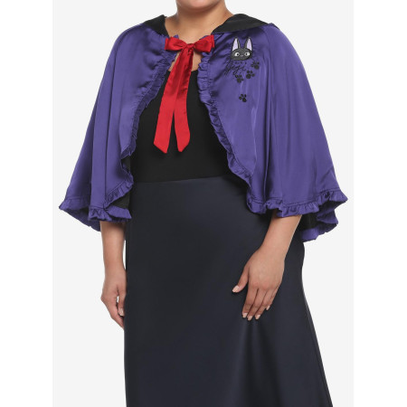 Her Universe Studio Ghibli Kiki's Delivery Service Jiji Capelet Plus Size - Préco Décembre 202418825640_hi?$productMainDesktop$&