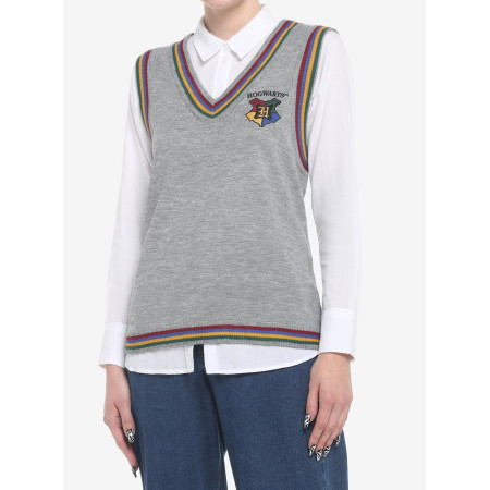 Her Universe Harry Potter Hogwarts Pull Vest - Préco Décembre 202419168000_hi?$productMainDesktop$&fmt=auto