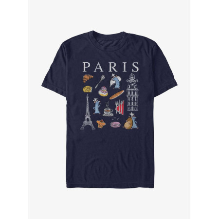 Disney Pixar Ratatouille Paris Doodles T-Shirt - Préco Décembre 202432812494_hi?$productMainDesktop$&fmt=auto