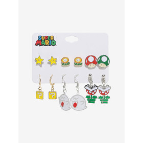 Super Mario Icons Earring Set - Préco Décembre 202432259941_hi?$productMainDesktop$&fmt=auto