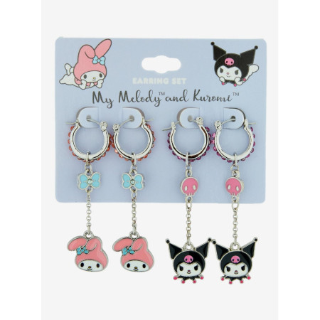 My Melody & Kuromi Bling Drop Earrings - Préco Décembre 202432476395_hi?$productMainDesktop$&fmt=auto