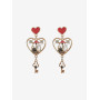 Lewis Carroll Alice's Adventures In Wonderland Heart Charm Earrings - Préco Mars 202532928632_av1?$productMainDesktop$&fmt=auto