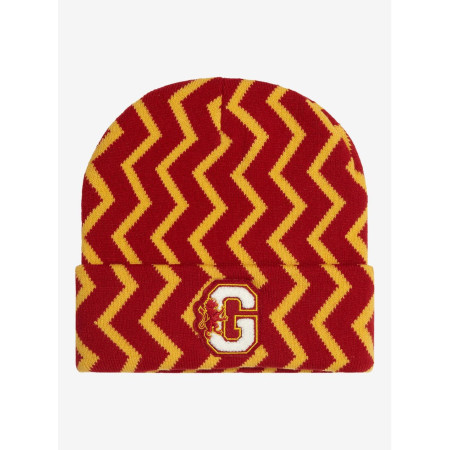 Harry Potter Gryffindor Zig Zag Patterned Cuff Beanie  - Préco Décembre 202430646786_hi?$productMainDesktop$&fmt=auto