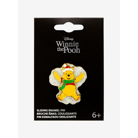 Loungefly Disney Winnie the Pooh Snow Angel Pooh Bear Sliding Enamel Pin  - Préco Décembre 202432579096_hi?$productMainDesktop$&