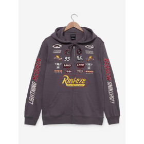 Disney Pixar Cars Lightning McQueen Racing Patches zippé Sweatshirt à capuche  - Préco Décembre 202433033077_hi?$productMainDesk