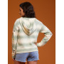 Her Universe Studio Ghibli® My Neighbor Totoro Marled Stripe Girls Knit Sweatshirt à capuche - Préco Décembre 202431497581_av2?$