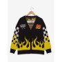 Disney Pixar Cars Lightning McQueen Flaming Checkered Women's Plus Size Cardigan  - Préco Janvier 202532656445_hi?$productMainDe