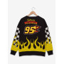 Disney Pixar Cars Lightning McQueen Flaming Checkered Women's Plus Size Cardigan  - Préco Janvier 202532656445_av1?$productMainD