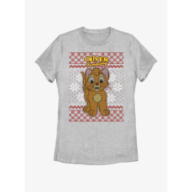 Disney Oliver & Company Oliver Ugly Christmas Womens T-Shirt - Préco Janvier 202520691513_hi?$productMainDesktop$&fmt=auto