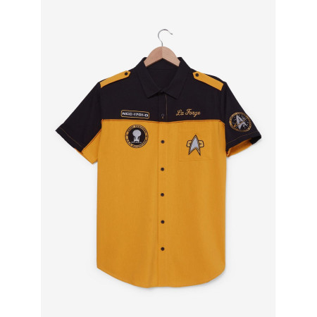 Star Trek Geordi La Forge tissé boutonné  - Préco Janvier 202533033092_hi?$productMainDesktop$&fmt=auto