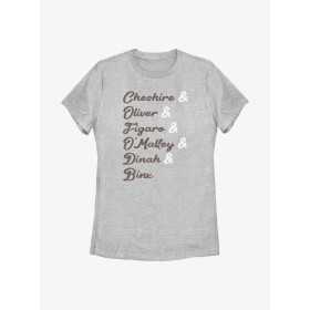 Disney Channel Cheshire, Oliver, Figaro, O'Malley, Dinah, Binx Womens T-Shirt - Préco Janvier 202520469764_hi?$productMainDeskto