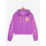 Disney Lizzie McGuire Cartoon Lizzie Floral court Women's zippé Sweatshirt à capuche - Préco Janvier 202532822527_hi?$productMai