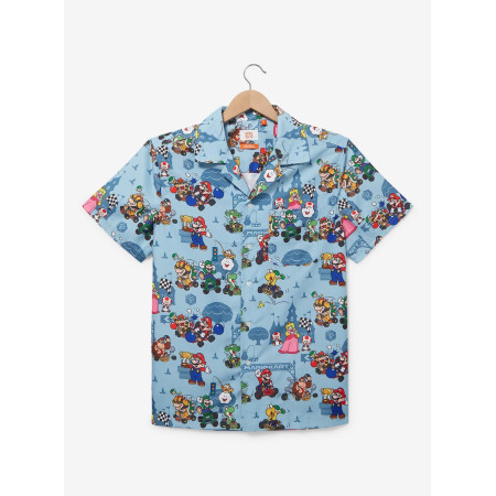 OppoSuits Nintendo Mario Kart Characters Allover Print tissé boutonné  - Préco Janvier 202532081309_hi?$productMainDesktop$&fmt=