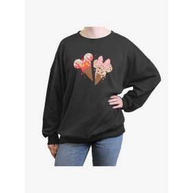 Disney Mickey Mouse & Minnie Ice Cream Cones Womens Oversized col rond - Préco Janvier 202531190952_hi?$productMainDesktop$&fmt=