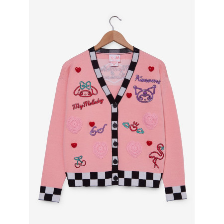 Sanrio My Melody & Kuromi Diner Icons Women's Cardigan  - Préco Janvier 202532881927_hi?$productMainDesktop$&fmt=auto