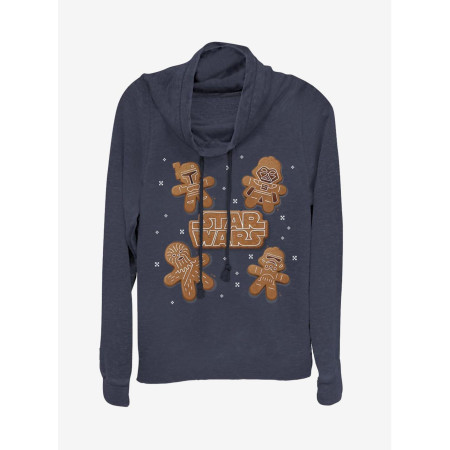 Star Wars Gingerbread Crew Cowlneck Long-Sleeve Womens Top - Préco Janvier 202513078609_hi?$productMainDesktop$&fmt=auto